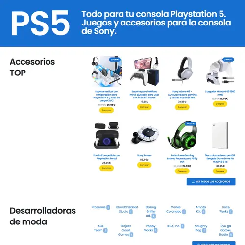 Juegos PS5
